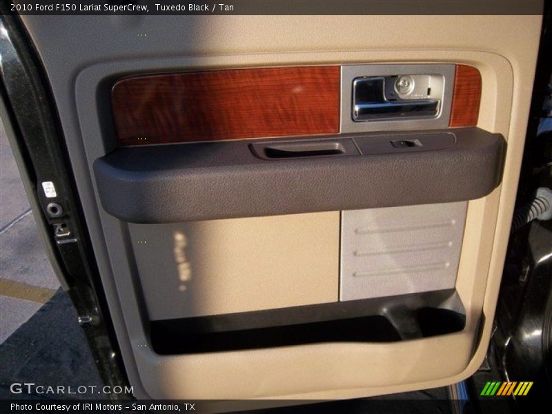 Tuxedo Black / Tan 2010 Ford F150 Lariat SuperCrew