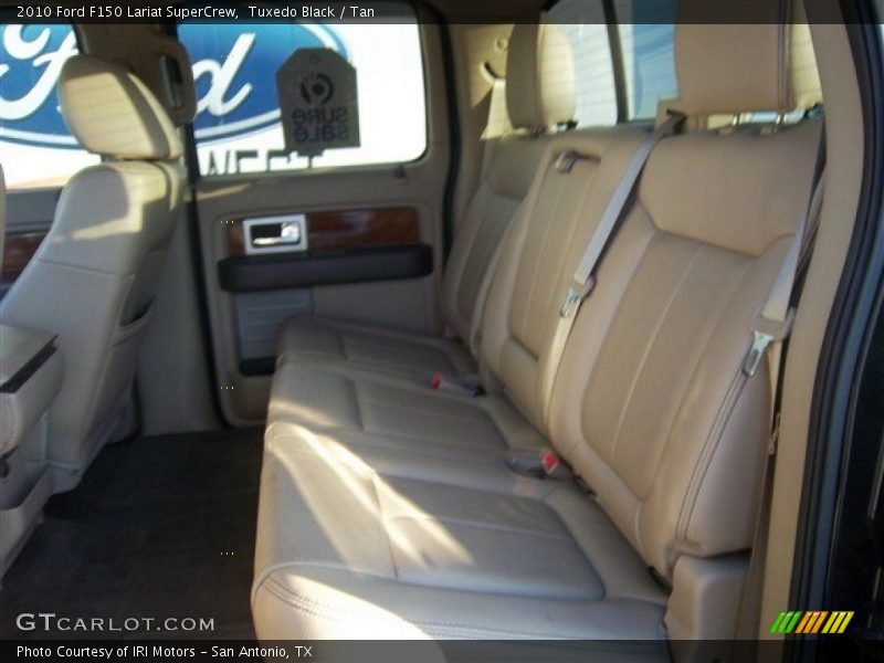 Tuxedo Black / Tan 2010 Ford F150 Lariat SuperCrew