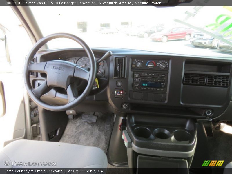 Silver Birch Metallic / Medium Pewter 2007 GMC Savana Van LS 1500 Passenger Conversion