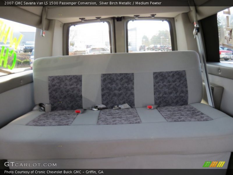 Silver Birch Metallic / Medium Pewter 2007 GMC Savana Van LS 1500 Passenger Conversion