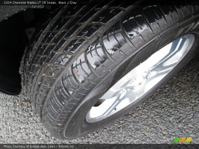 Black / Gray 2004 Chevrolet Malibu LT V6 Sedan