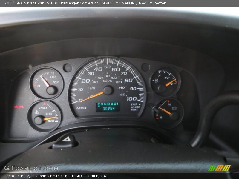Silver Birch Metallic / Medium Pewter 2007 GMC Savana Van LS 1500 Passenger Conversion