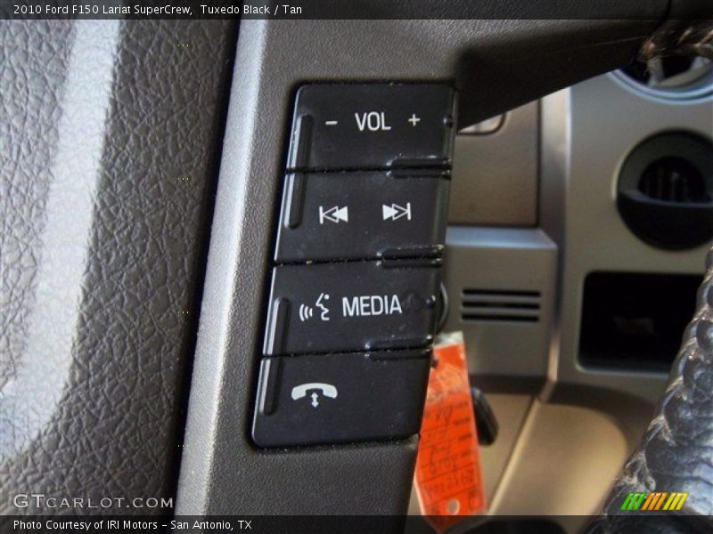 Tuxedo Black / Tan 2010 Ford F150 Lariat SuperCrew