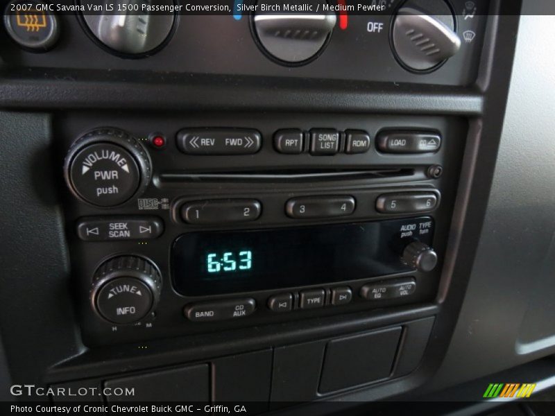 Silver Birch Metallic / Medium Pewter 2007 GMC Savana Van LS 1500 Passenger Conversion