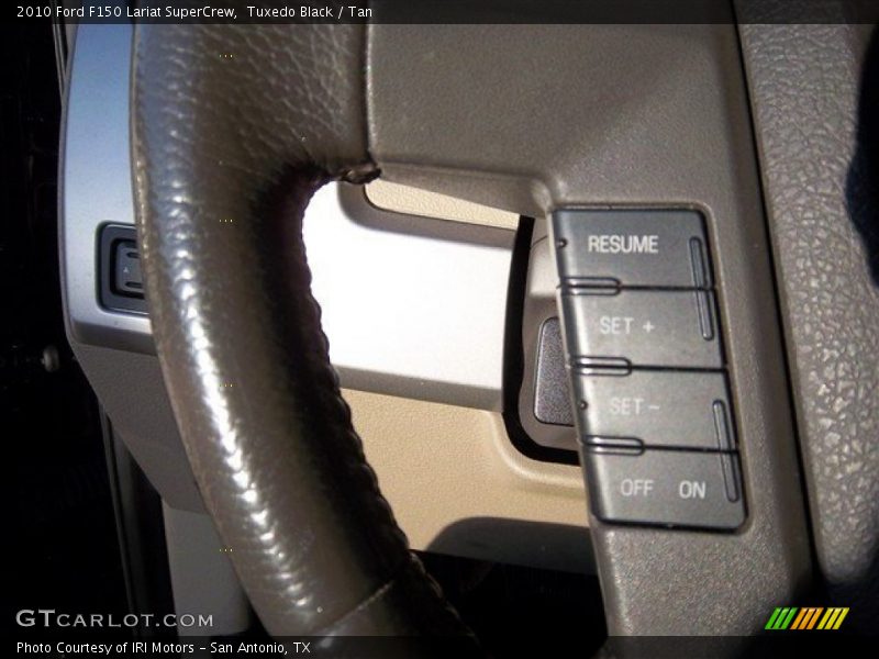 Tuxedo Black / Tan 2010 Ford F150 Lariat SuperCrew