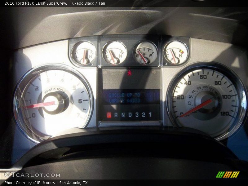 Tuxedo Black / Tan 2010 Ford F150 Lariat SuperCrew