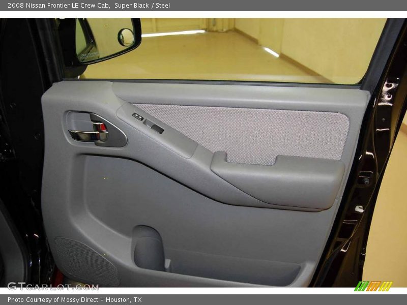 Super Black / Steel 2008 Nissan Frontier LE Crew Cab