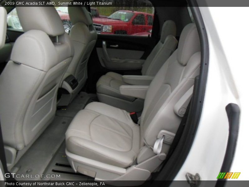 Summit White / Light Titanium 2009 GMC Acadia SLT AWD