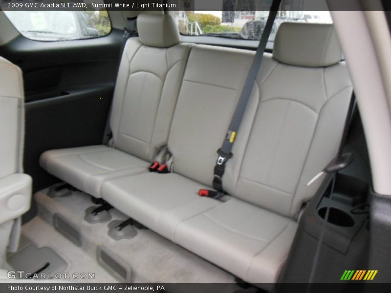 Summit White / Light Titanium 2009 GMC Acadia SLT AWD