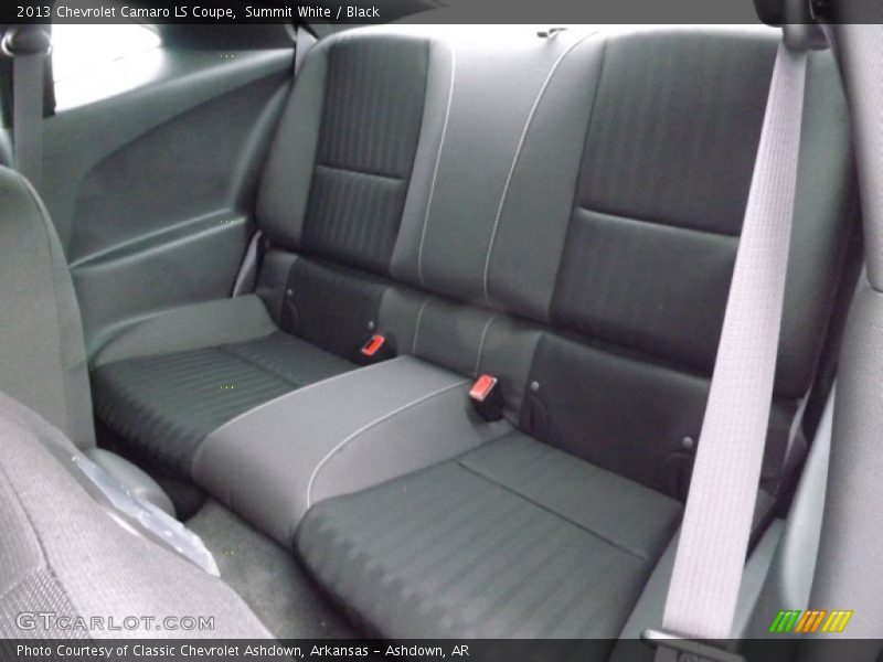 Summit White / Black 2013 Chevrolet Camaro LS Coupe