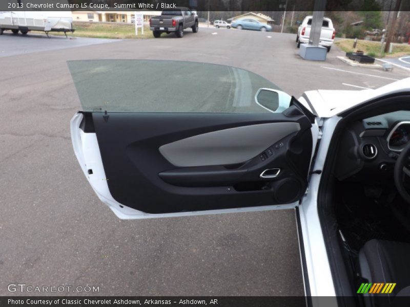 Summit White / Black 2013 Chevrolet Camaro LS Coupe