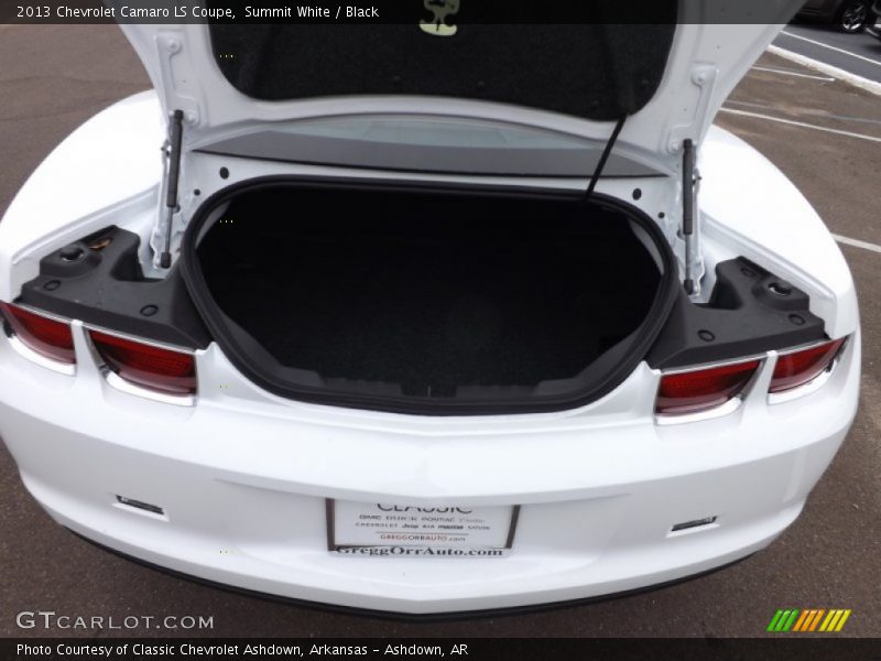 Summit White / Black 2013 Chevrolet Camaro LS Coupe