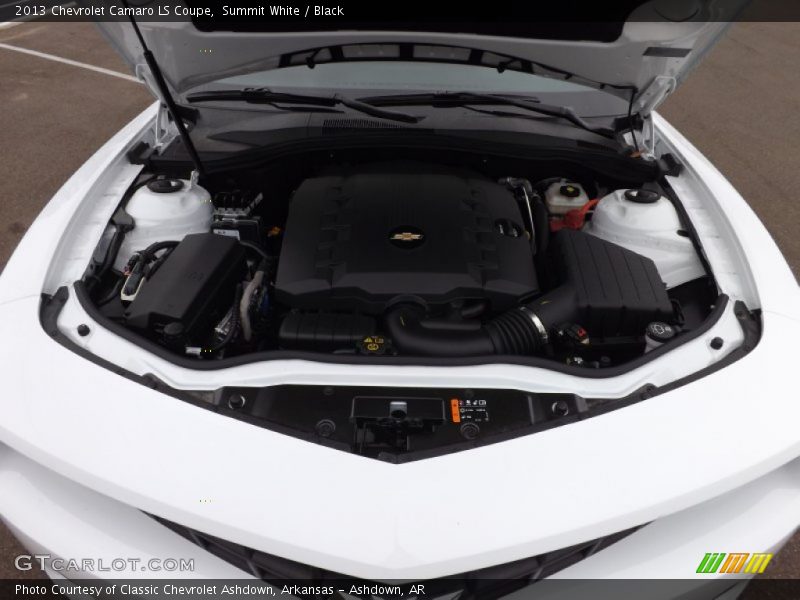 Summit White / Black 2013 Chevrolet Camaro LS Coupe