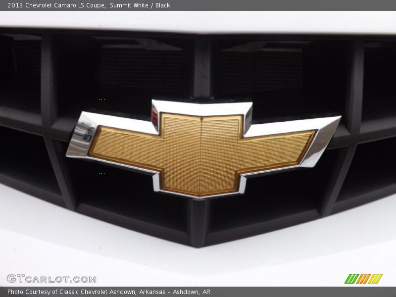 Summit White / Black 2013 Chevrolet Camaro LS Coupe