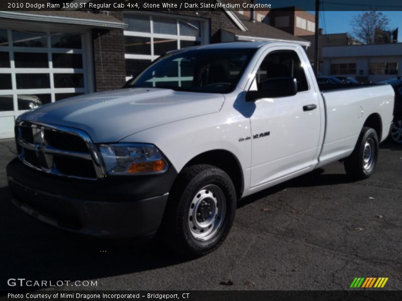 Stone White / Dark Slate/Medium Graystone 2010 Dodge Ram 1500 ST Regular Cab 4x4