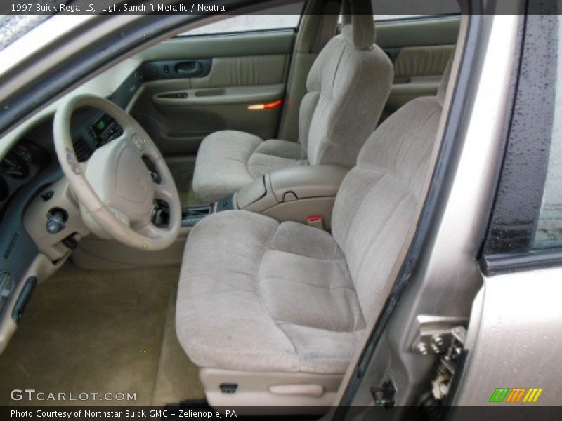 Front Seat of 1997 Regal LS