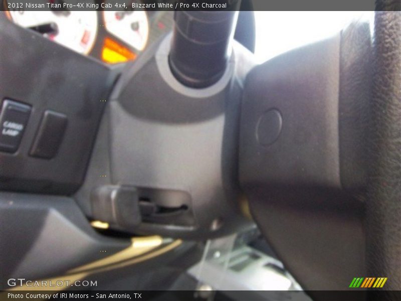 Blizzard White / Pro 4X Charcoal 2012 Nissan Titan Pro-4X King Cab 4x4