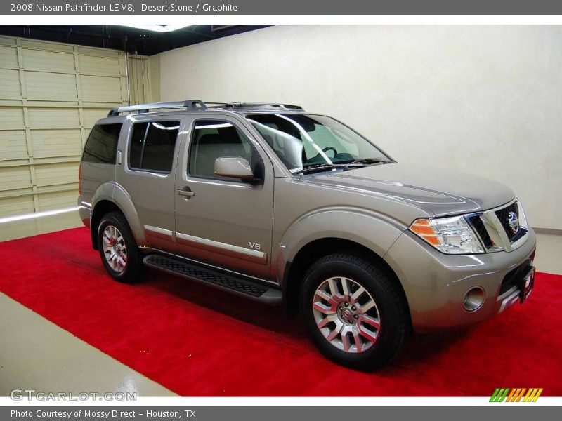 Desert Stone / Graphite 2008 Nissan Pathfinder LE V8