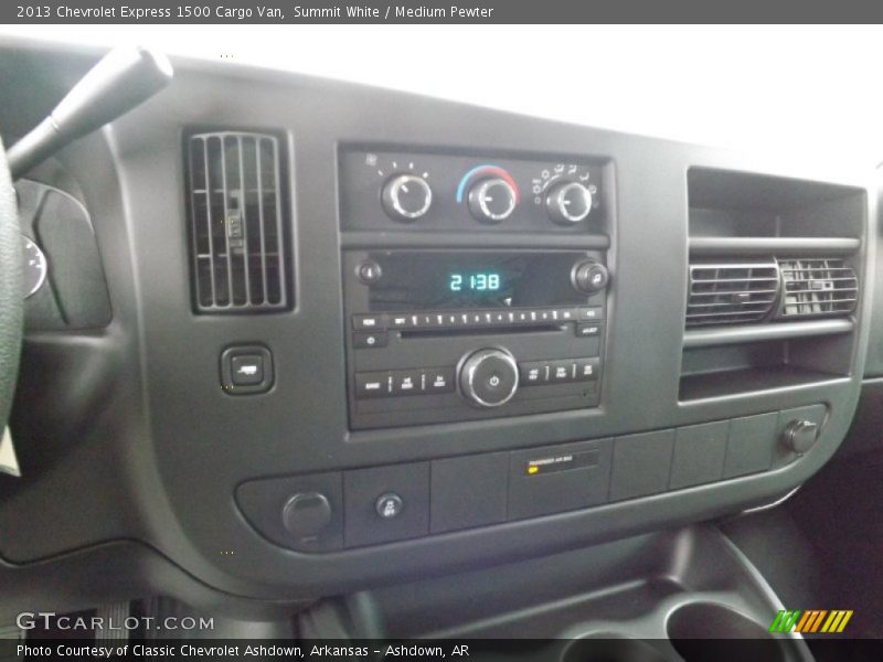 Summit White / Medium Pewter 2013 Chevrolet Express 1500 Cargo Van