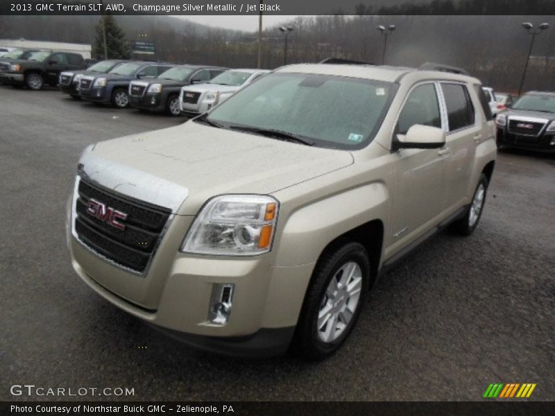 Front 3/4 View of 2013 Terrain SLT AWD