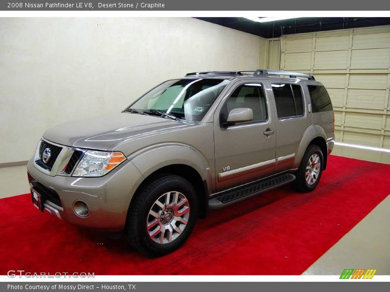 Desert Stone / Graphite 2008 Nissan Pathfinder LE V8