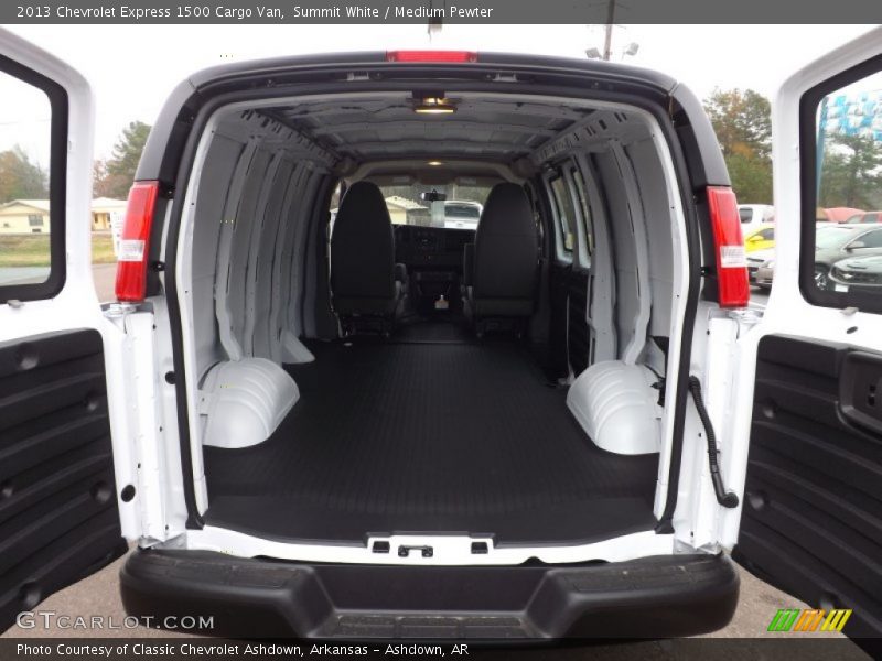 Summit White / Medium Pewter 2013 Chevrolet Express 1500 Cargo Van