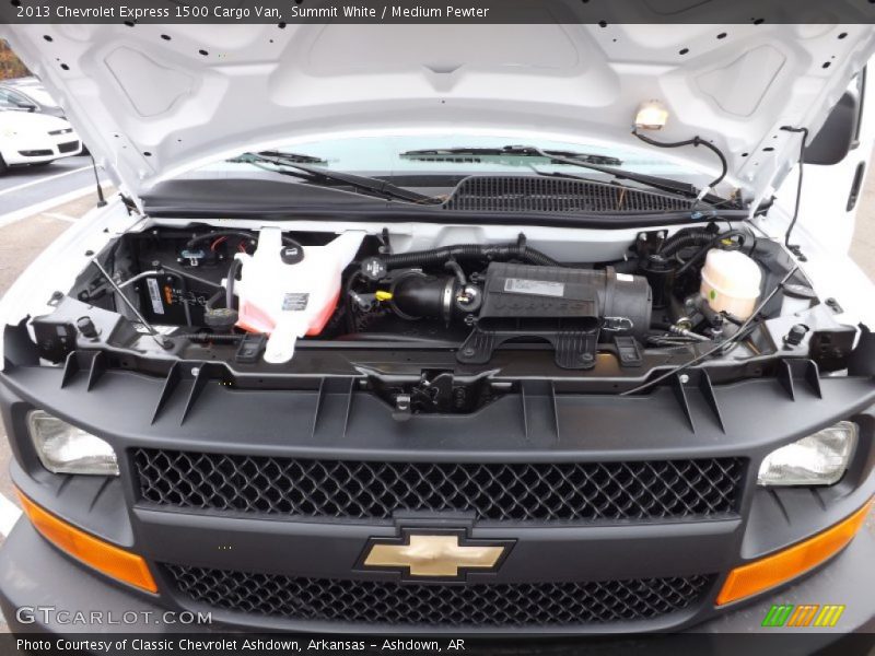 Summit White / Medium Pewter 2013 Chevrolet Express 1500 Cargo Van