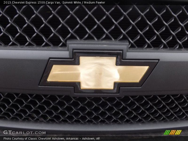 Summit White / Medium Pewter 2013 Chevrolet Express 1500 Cargo Van