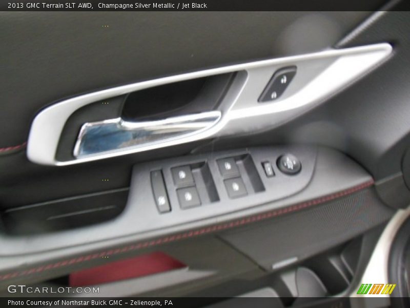 Champagne Silver Metallic / Jet Black 2013 GMC Terrain SLT AWD