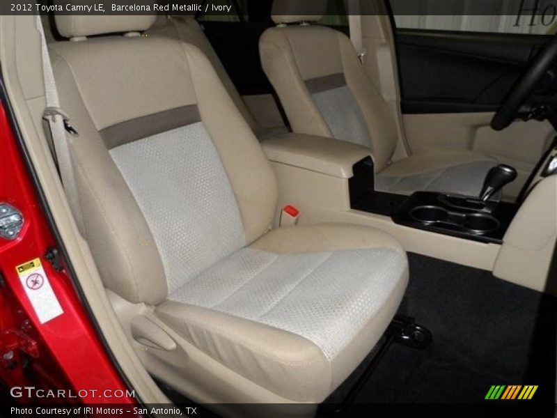 Barcelona Red Metallic / Ivory 2012 Toyota Camry LE