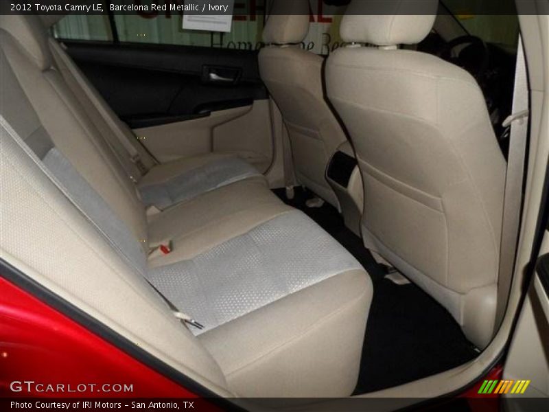 Barcelona Red Metallic / Ivory 2012 Toyota Camry LE