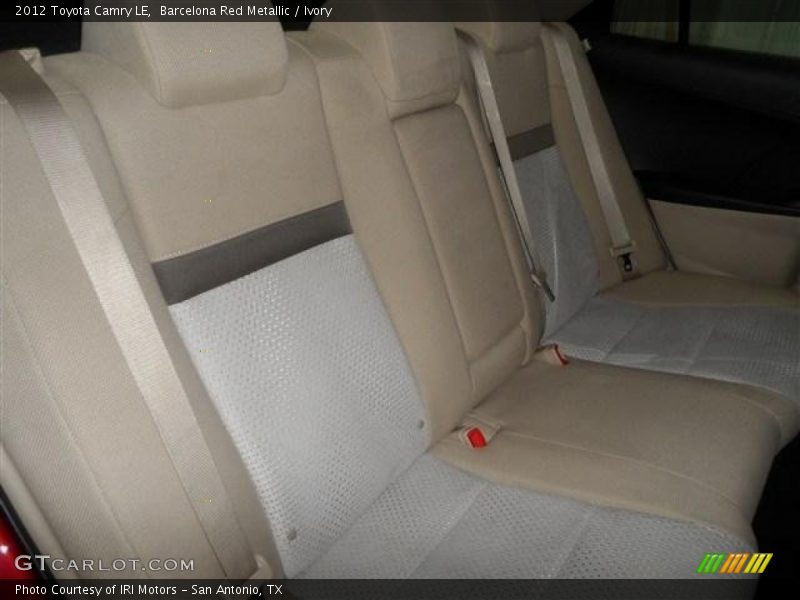 Barcelona Red Metallic / Ivory 2012 Toyota Camry LE