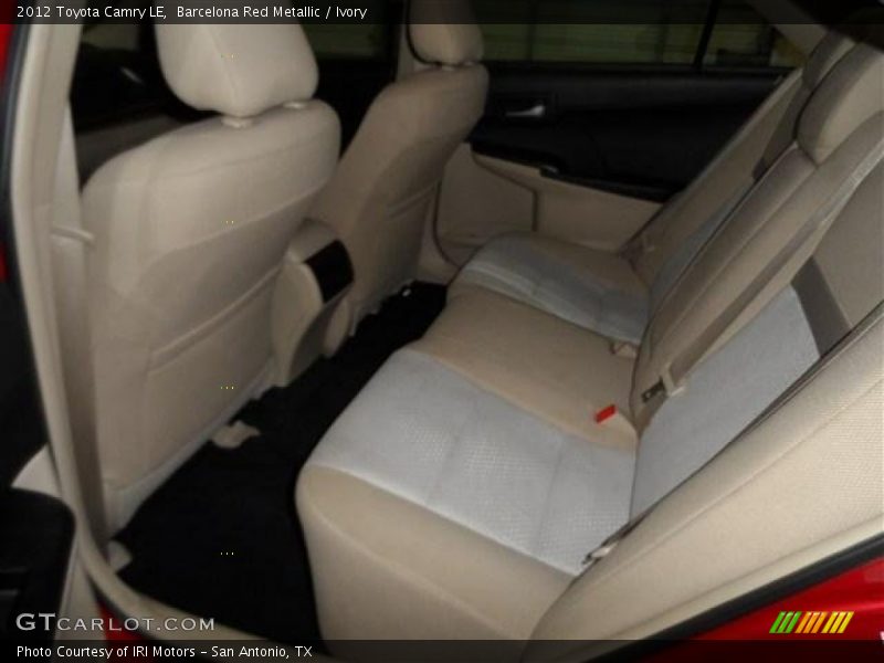 Barcelona Red Metallic / Ivory 2012 Toyota Camry LE
