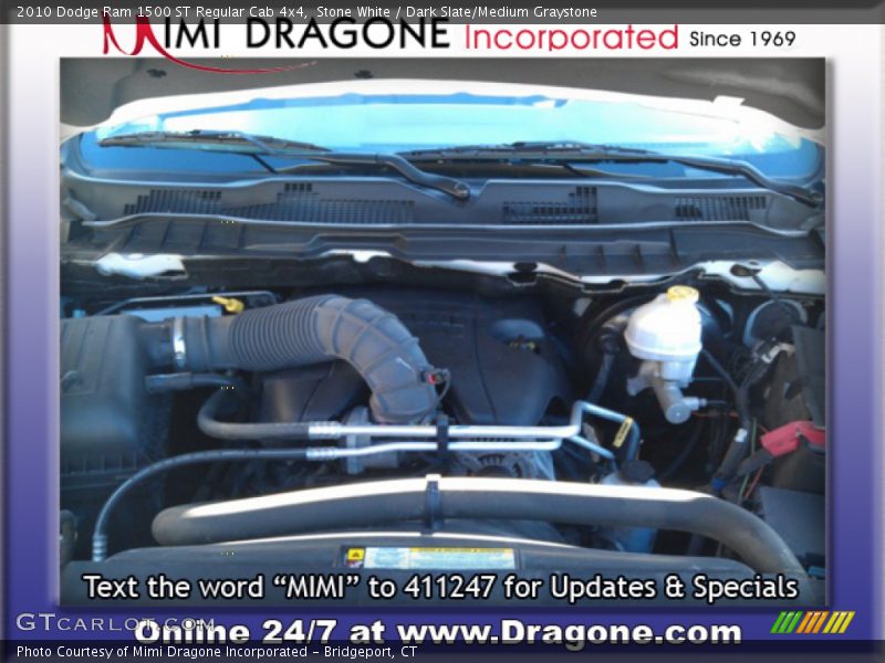 Stone White / Dark Slate/Medium Graystone 2010 Dodge Ram 1500 ST Regular Cab 4x4