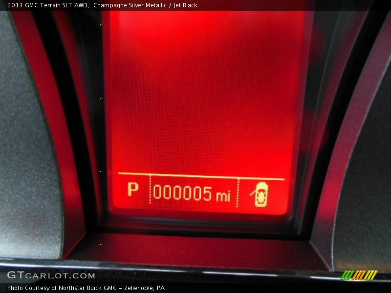 Champagne Silver Metallic / Jet Black 2013 GMC Terrain SLT AWD