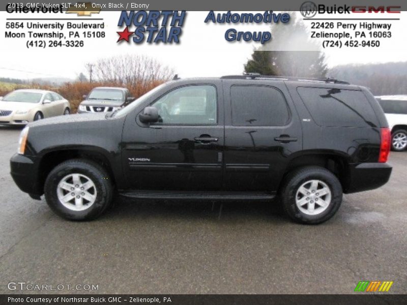 Onyx Black / Ebony 2013 GMC Yukon SLT 4x4