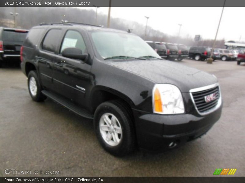 Onyx Black / Ebony 2013 GMC Yukon SLT 4x4