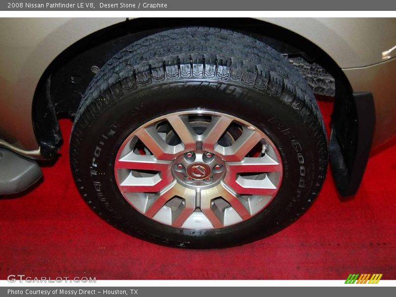 Desert Stone / Graphite 2008 Nissan Pathfinder LE V8