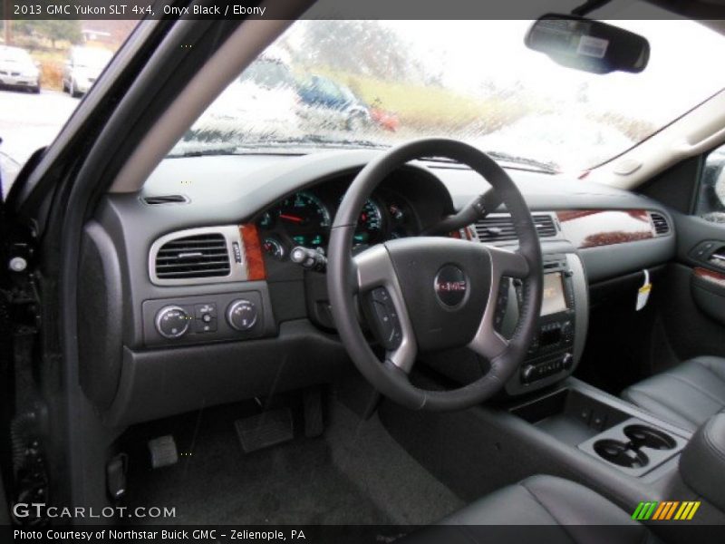 Onyx Black / Ebony 2013 GMC Yukon SLT 4x4