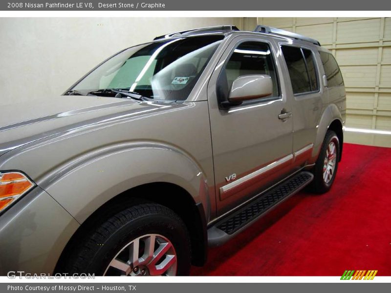 Desert Stone / Graphite 2008 Nissan Pathfinder LE V8