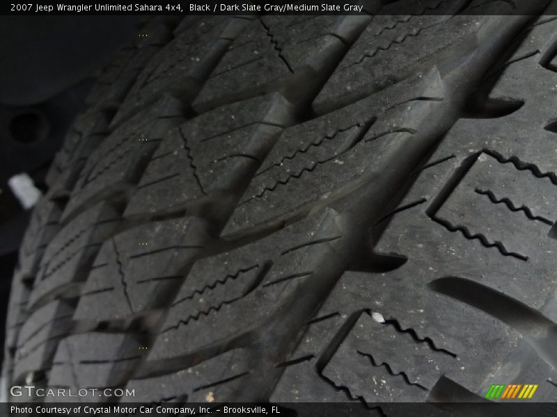 Black / Dark Slate Gray/Medium Slate Gray 2007 Jeep Wrangler Unlimited Sahara 4x4