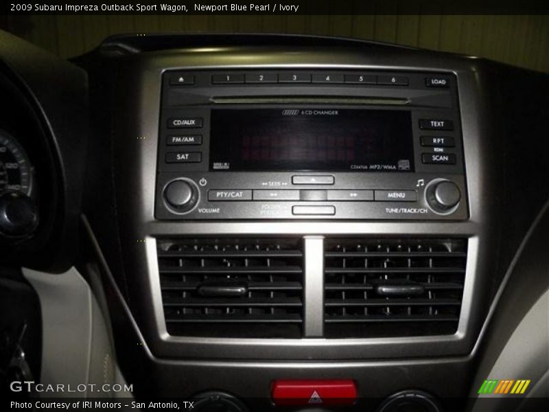 Newport Blue Pearl / Ivory 2009 Subaru Impreza Outback Sport Wagon