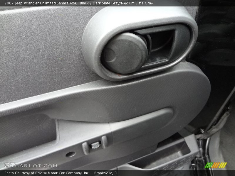 Black / Dark Slate Gray/Medium Slate Gray 2007 Jeep Wrangler Unlimited Sahara 4x4