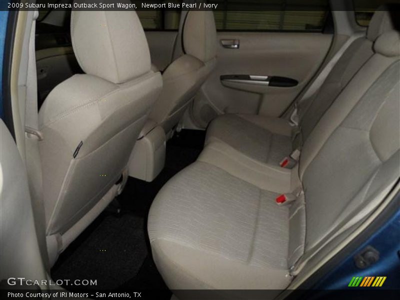 Newport Blue Pearl / Ivory 2009 Subaru Impreza Outback Sport Wagon