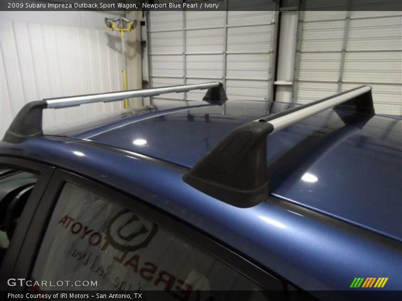 Newport Blue Pearl / Ivory 2009 Subaru Impreza Outback Sport Wagon