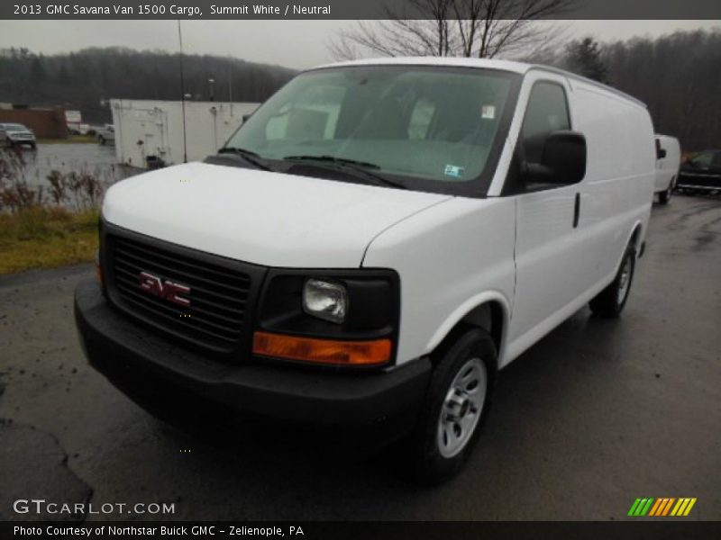 Summit White / Neutral 2013 GMC Savana Van 1500 Cargo