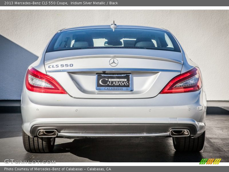 Iridium Silver Metallic / Black 2013 Mercedes-Benz CLS 550 Coupe