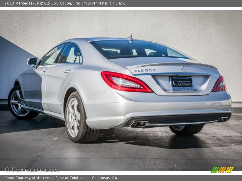 Iridium Silver Metallic / Black 2013 Mercedes-Benz CLS 550 Coupe