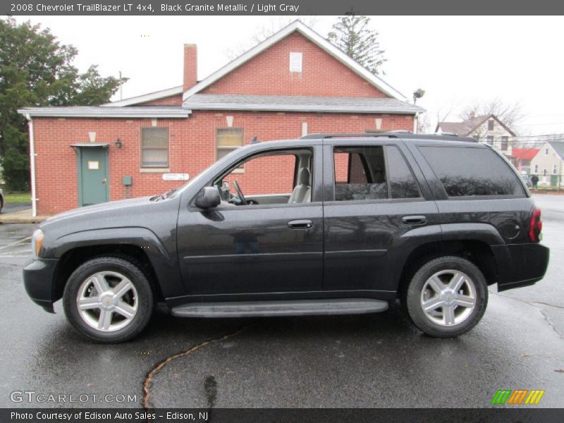 Black Granite Metallic / Light Gray 2008 Chevrolet TrailBlazer LT 4x4