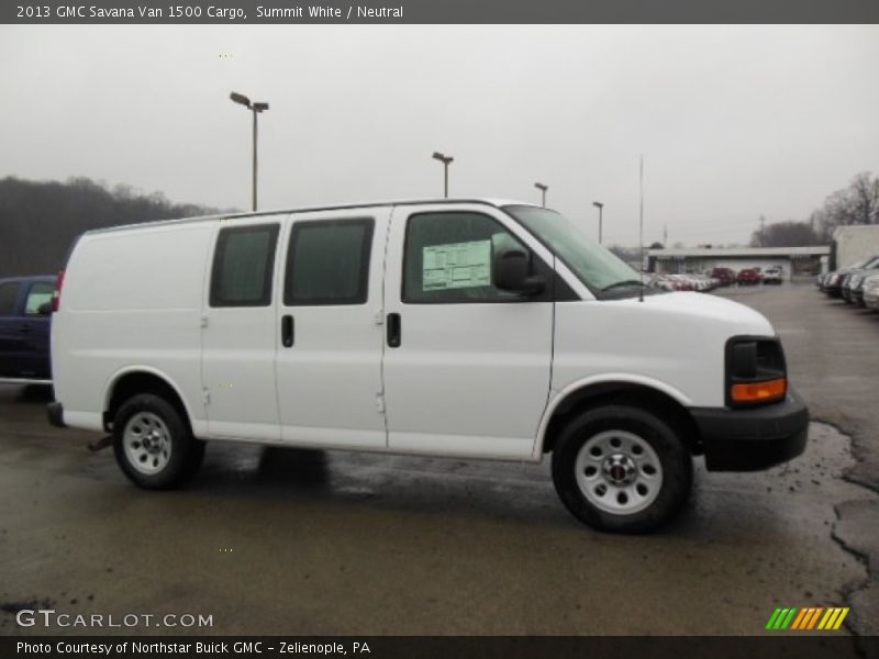 Summit White / Neutral 2013 GMC Savana Van 1500 Cargo